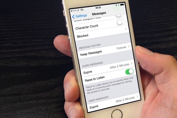 Как настроить автоудаление сообщений в iMessage